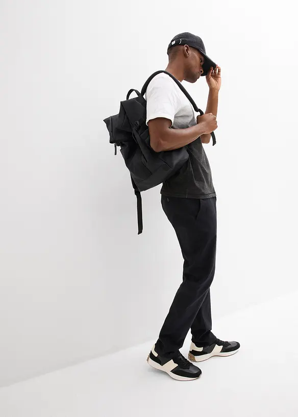 T-shirt in puro cotone, slim fit, bonprix