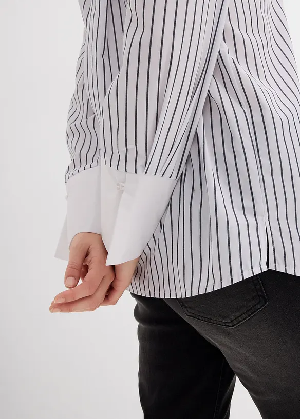 Camicia oversize in puro cotone, bonprix