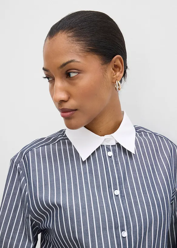 Camicia oversize in puro cotone, bonprix