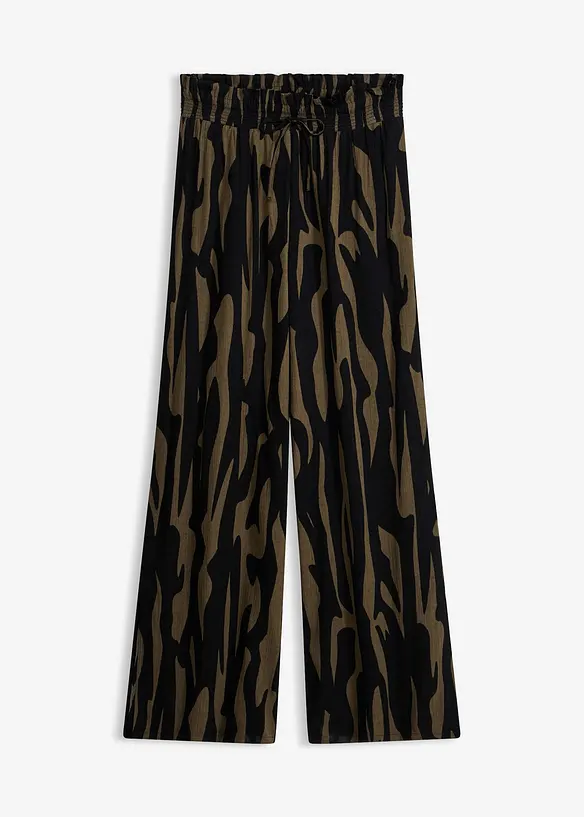 Pantaloni copricostume in viscosa fluente, bonprix