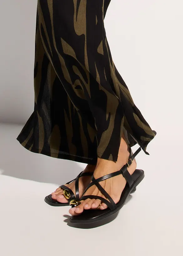 Pantaloni copricostume in viscosa fluente, bonprix