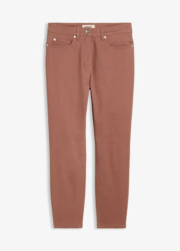 Pantaloni cropped a vita alta, bonprix