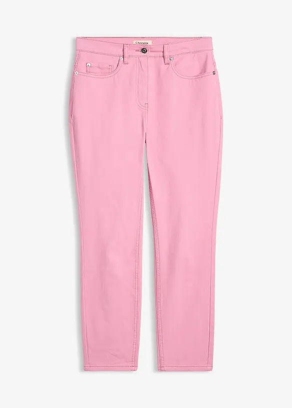 Pantaloni cropped a vita alta, bonprix