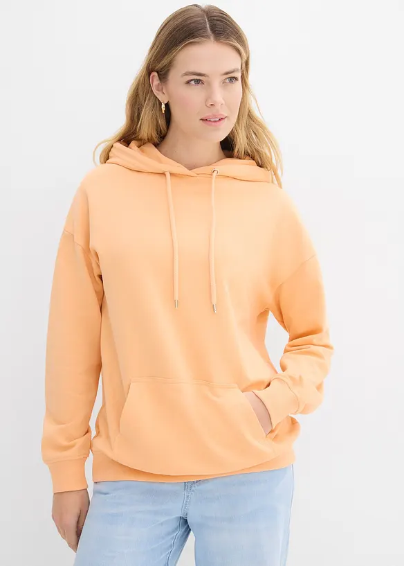 Felpa oversize con cappuccio, bonprix