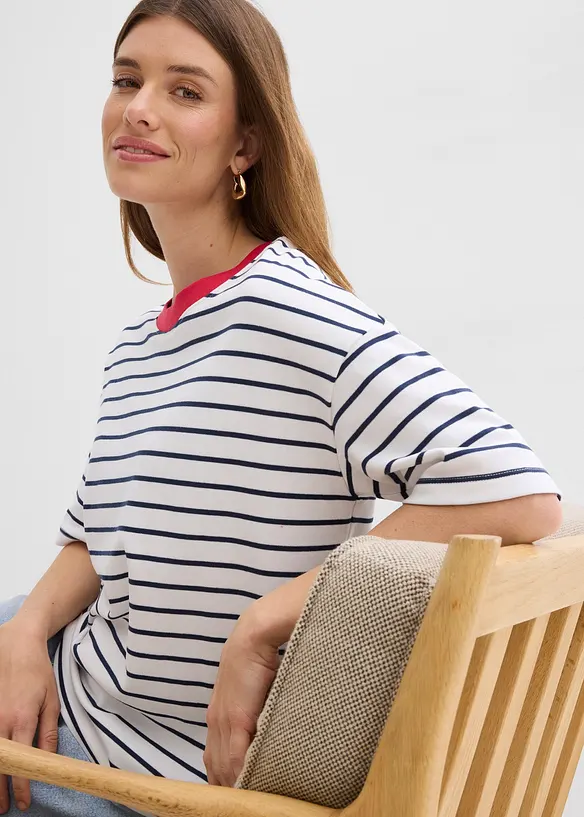 T-shirt in puro cotone biologico, bonprix