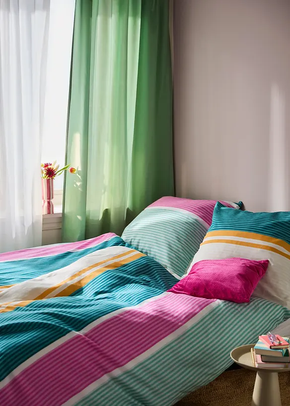 Biancheria da letto in misto cotone, bonprix