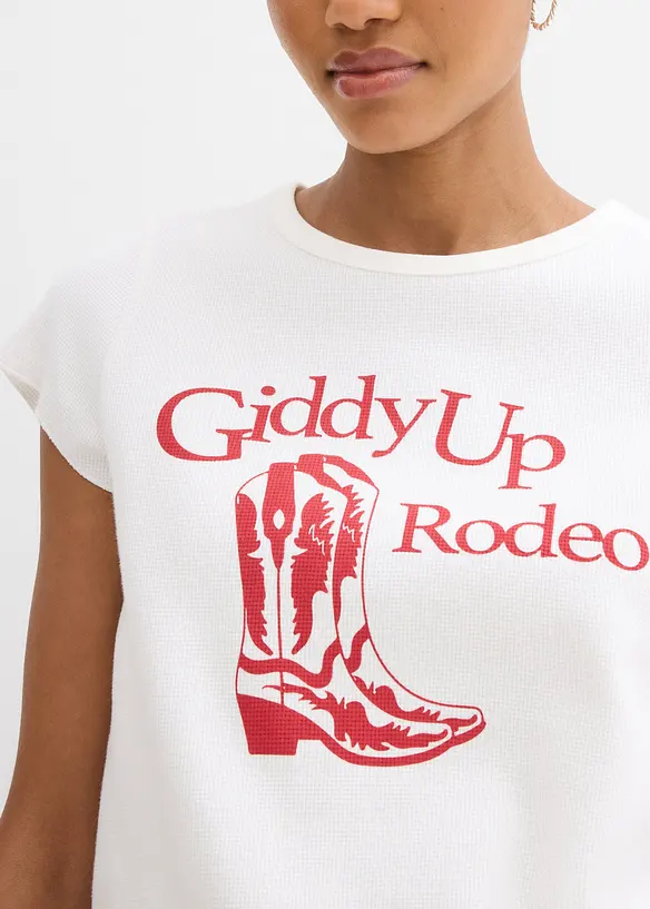 T-shirt in puro cotone biologico, bonprix