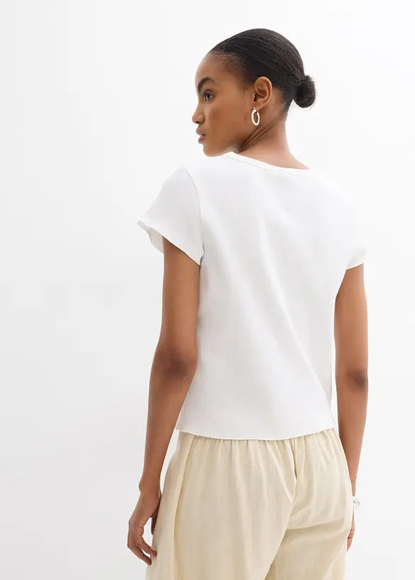 T-shirt in puro cotone biologico, bonprix