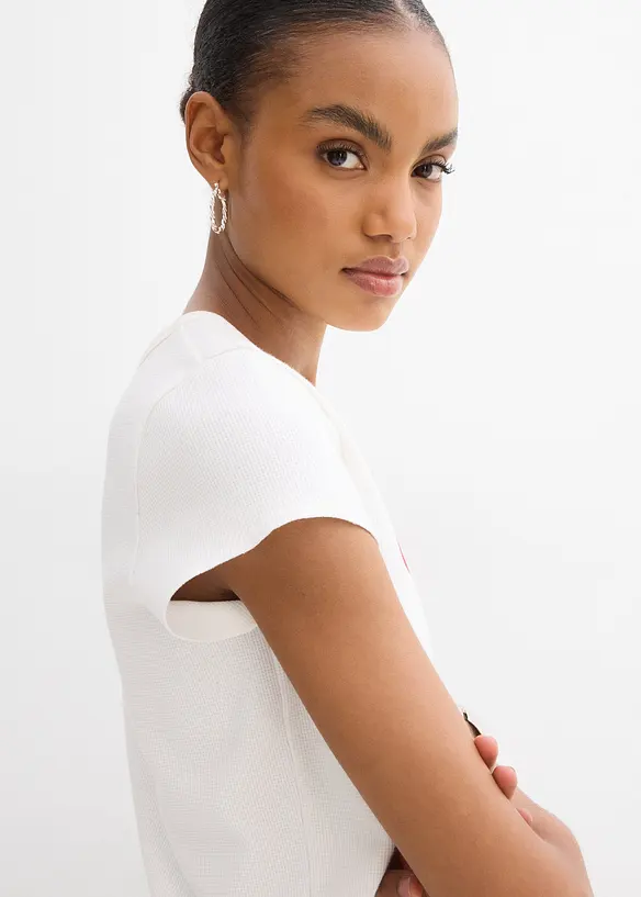 T-shirt in puro cotone biologico, bonprix