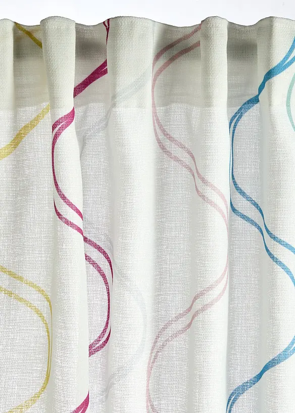 Tenda con fantasia a onde (pacco da 1), bonprix