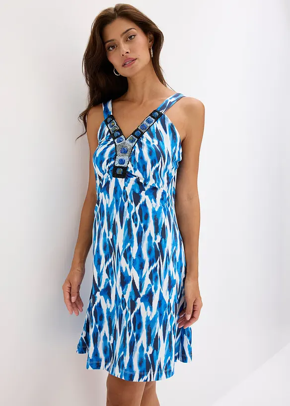 Abito di jersey svasato, bonprix