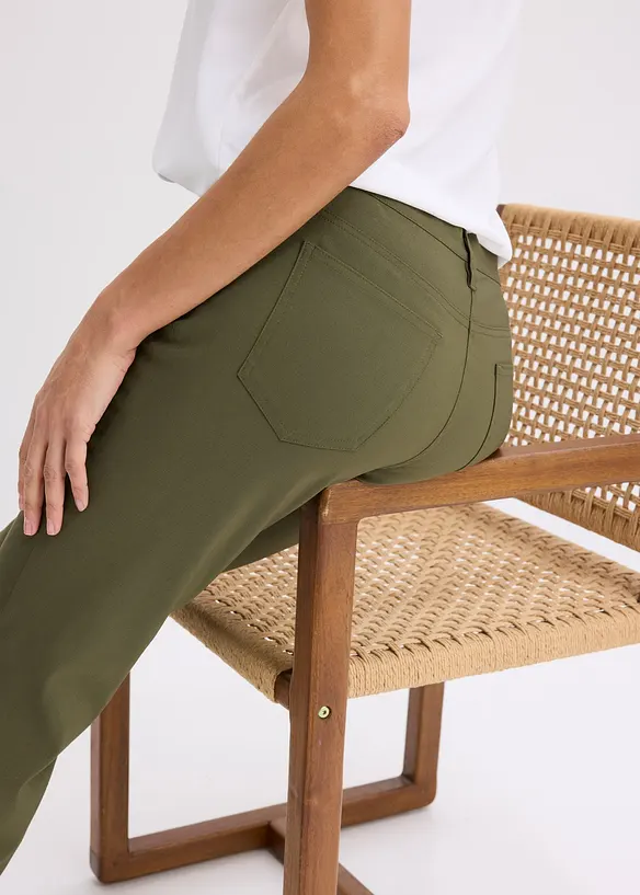 Pantaloni bootcut elasticizzati, bonprix