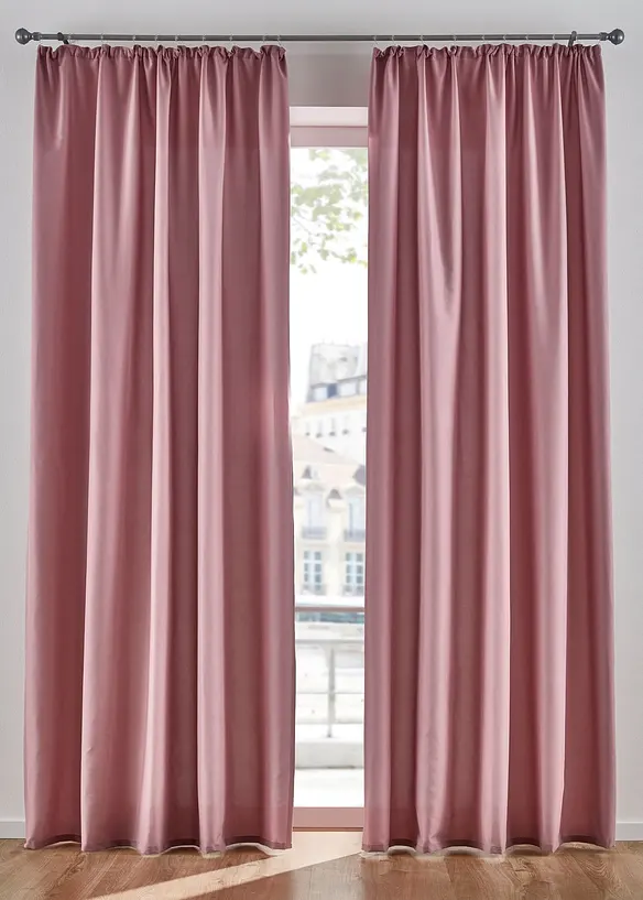 Tenda di facile cura in microfibra (pacco da 2), bonprix