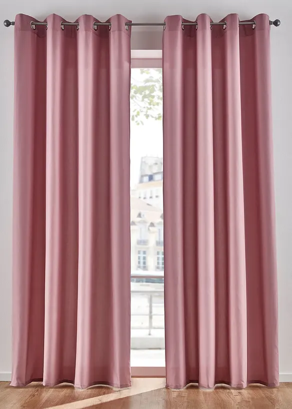 Tenda di facile cura in microfibra (pacco da 2), bonprix