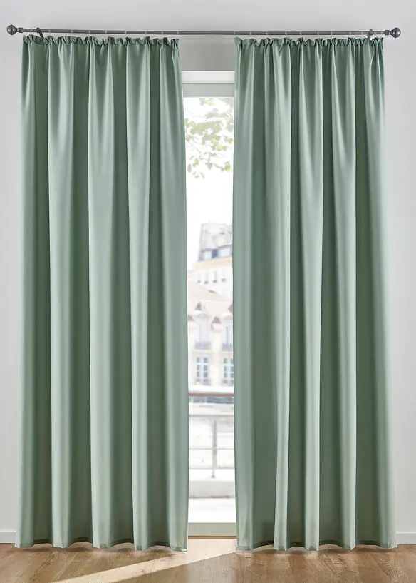 Tenda di facile cura in microfibra (pacco da 2), bonprix