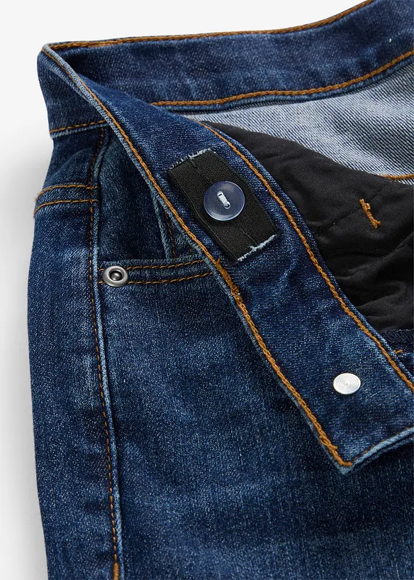 Jeans loose fit elasticizzati con vita regolabile, straight, bonprix