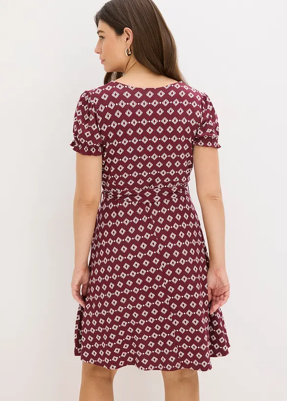 Abito in jersey di misto viscosa, bonprix