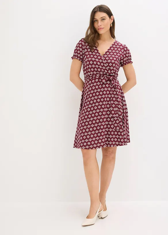 Abito in jersey di misto viscosa, bonprix