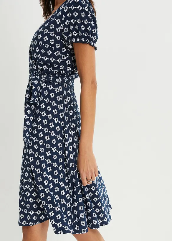 Abito in jersey di misto viscosa, bonprix