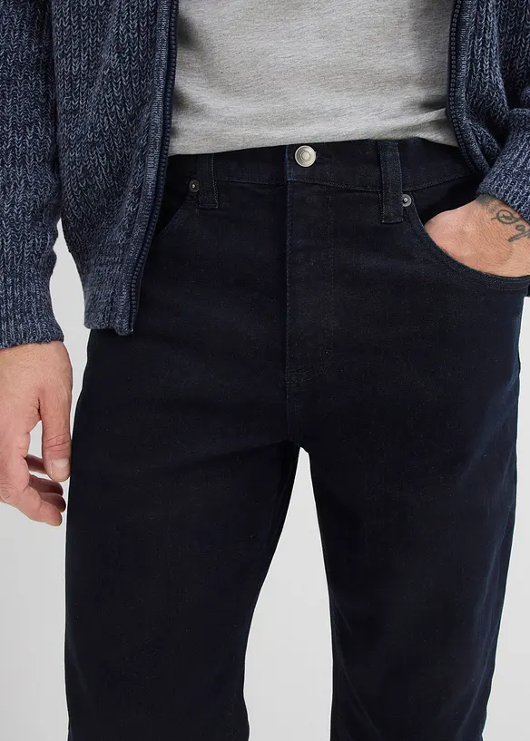 Jeans elasticizzati classic fit, tapered, bonprix