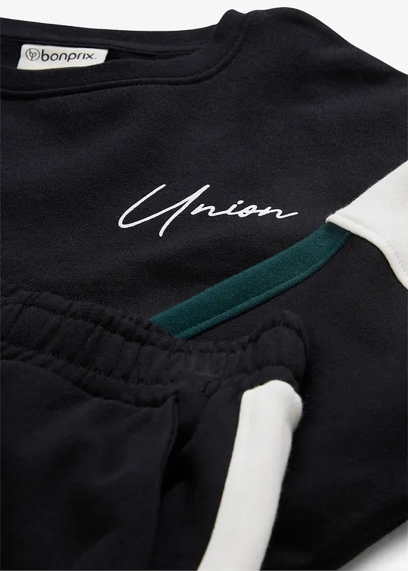 Tuta sportiva in puro cotone biologico, bonprix