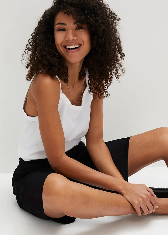 Shorts in felpa con tasche, bonprix