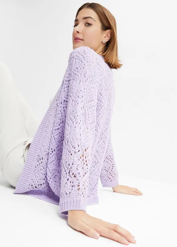 Cardigan traforato, bonprix