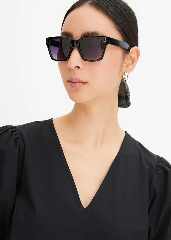 Abito midi in tessuto di cotone biologico, bonprix