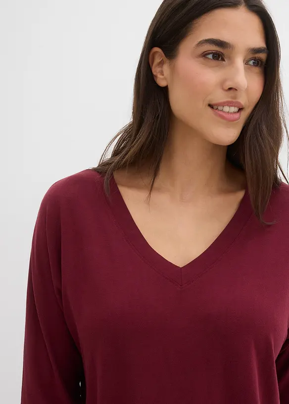 Maglia in misto viscosa fluente, bonprix