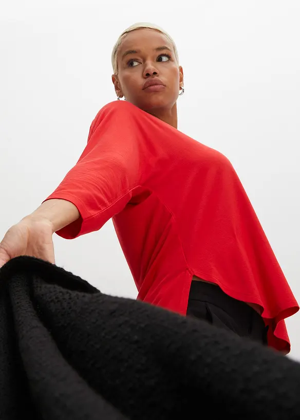 Maglia in misto viscosa fluente, bonprix