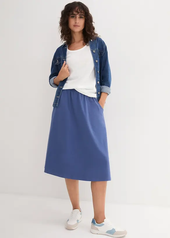 Top lungo in puro cotone (pacco da 5), bonprix