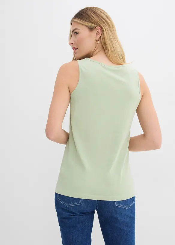 Top lungo in puro cotone (pacco da 5), bonprix