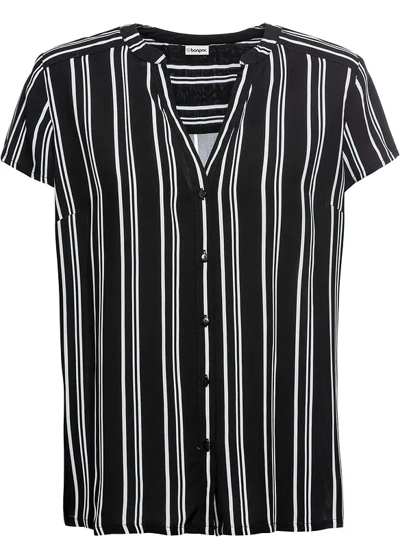 Camicetta a maniche corte in pura viscosa, bonprix