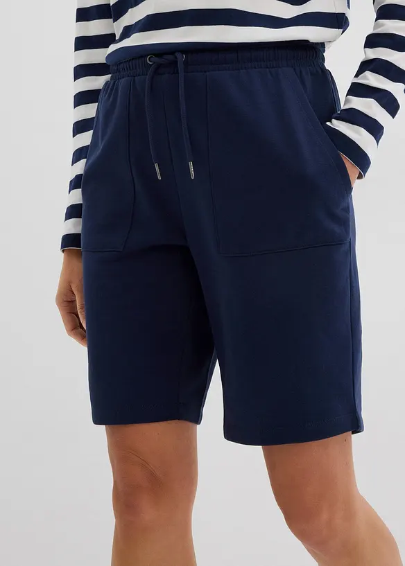 Shorts in felpa con tasche, bonprix