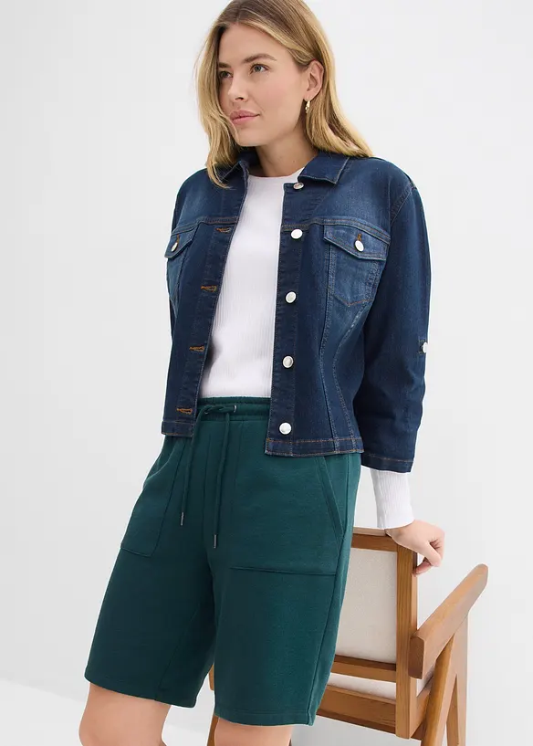 Shorts in felpa con tasche, bonprix