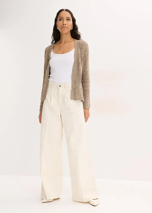 Cardigan traforato, bonprix