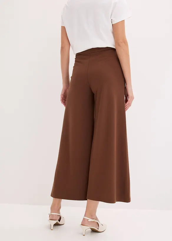 Pantaloni culotte in misto viscosa, bonprix