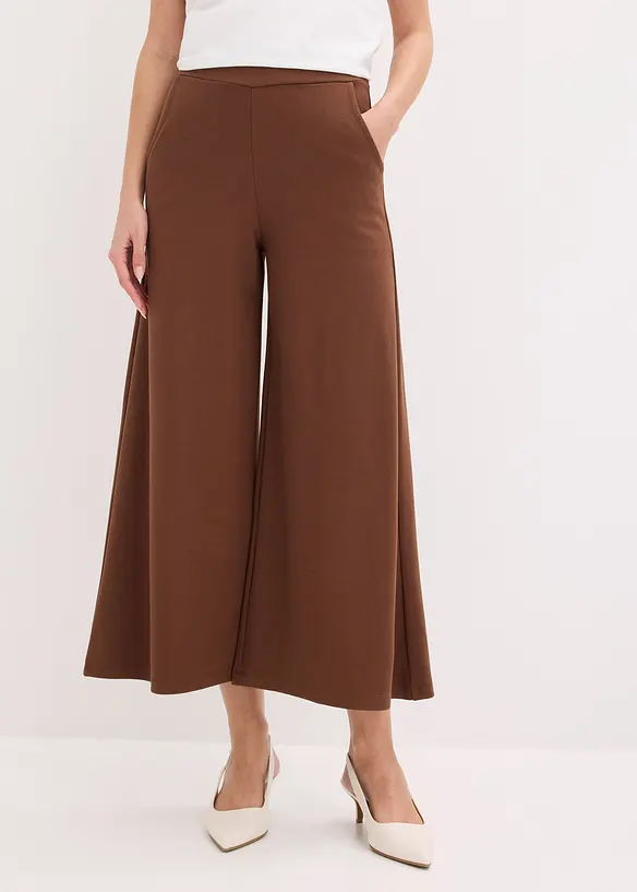 Pantaloni culotte in misto viscosa, bonprix