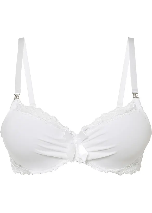 Reggiseno con coppe preformate e poliammide riciclata, bonprix