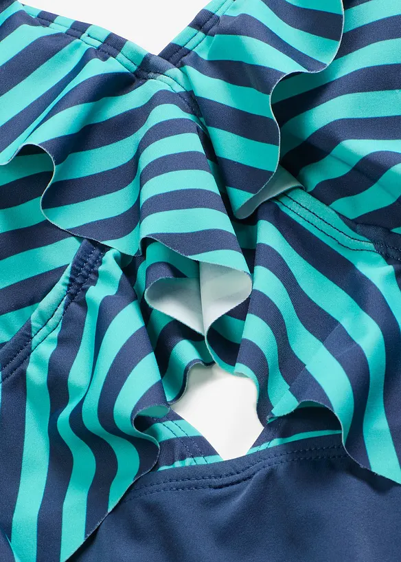 Costume intero con volant, bonprix