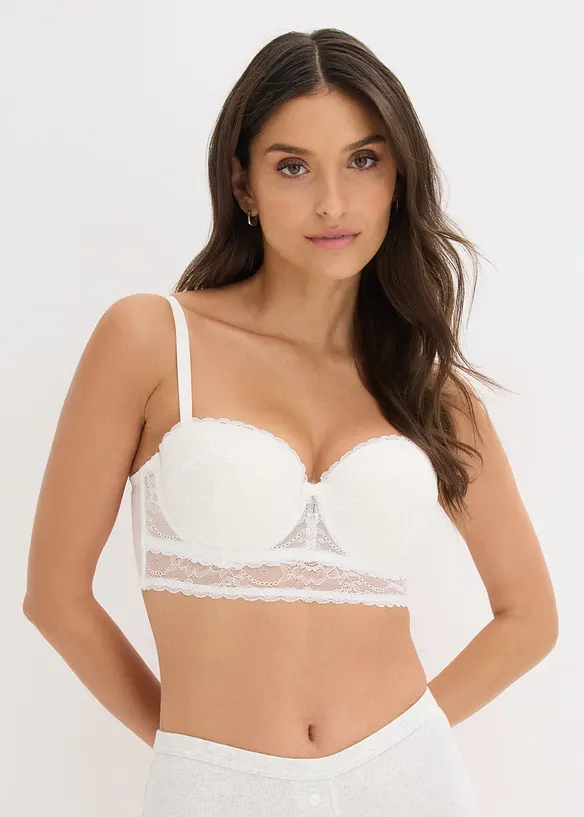 Reggiseno a balconcino in pizzo, bonprix