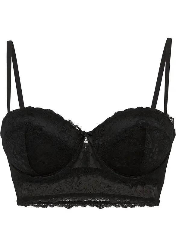 Reggiseno a balconcino in pizzo, bonprix