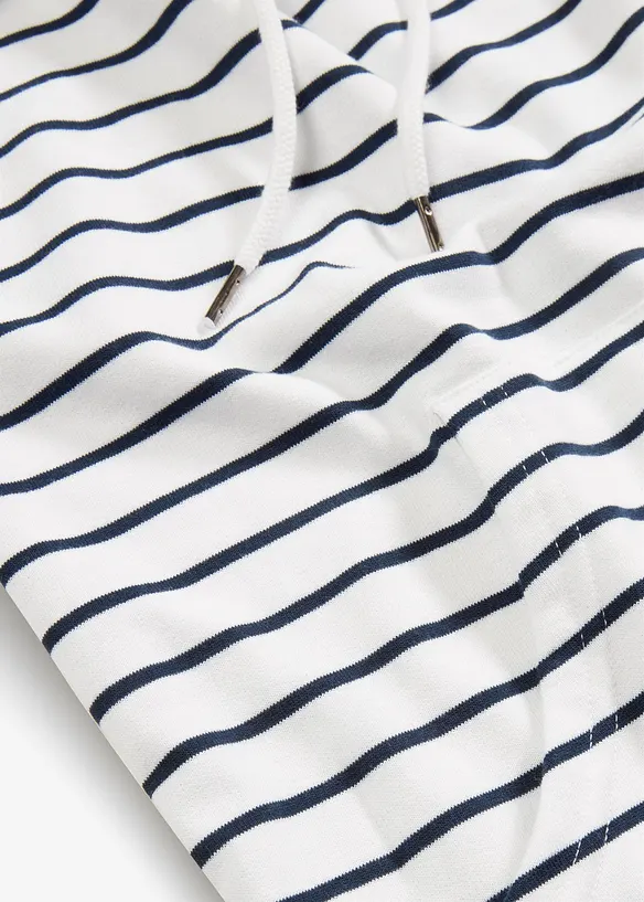 Felpa con cappuccio in misto cotone, bonprix