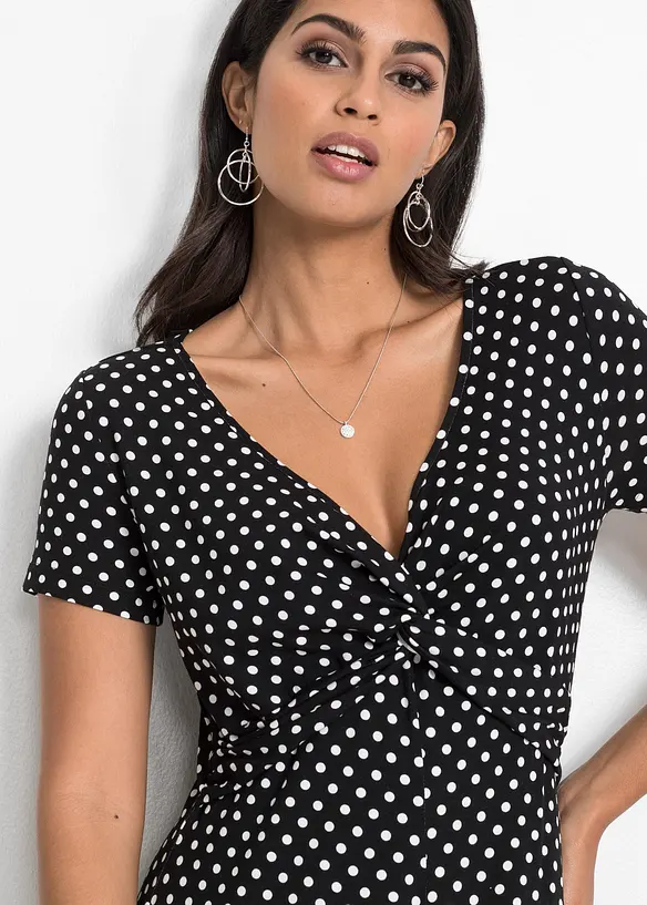 Abito in jersey di misto viscosa, bonprix