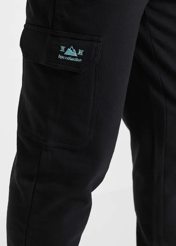 Pantaloni da jogging con tasche cargo, bonprix