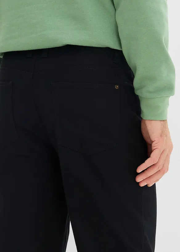 Pantaloni elasticizzati classic fit, straight (pacco da 2), bonprix