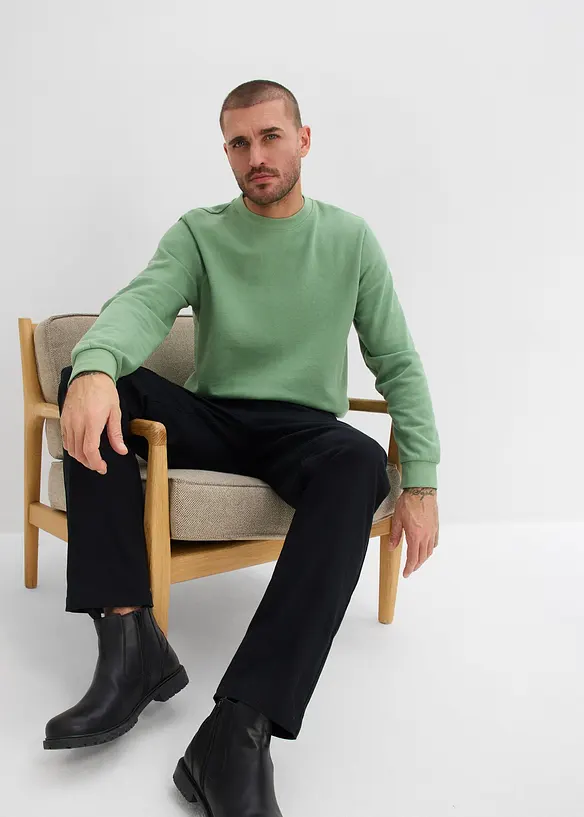 Pantaloni elasticizzati classic fit, straight (pacco da 2), bonprix