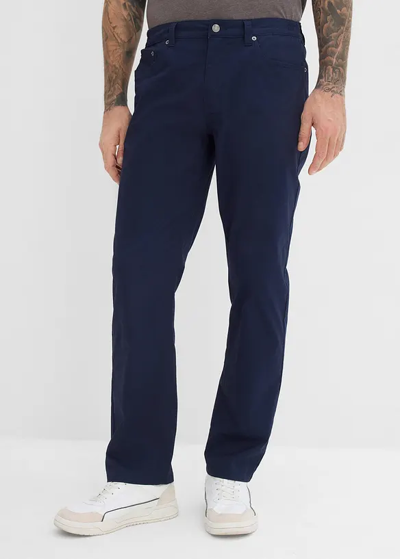 Pantaloni elasticizzati con vita elasticizzata regular fit, straight, bonprix