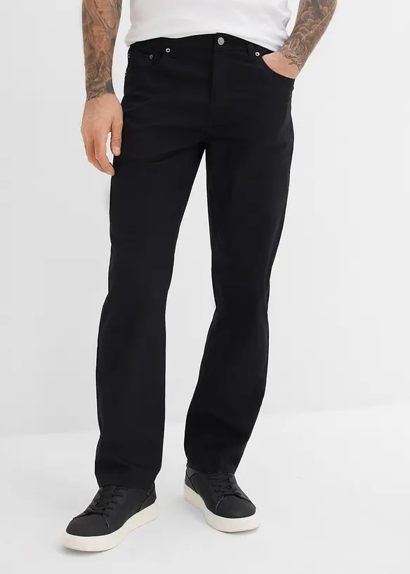 Pantaloni elasticizzati con vita elasticizzata regular fit, straight, bonprix