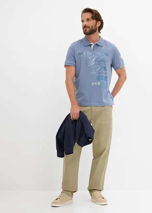 Polo in jersey a maniche corte, bonprix